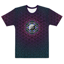 Load image into Gallery viewer, Galactic Mandala ~ Men&#39;s All-Over-Print T-shirt