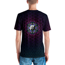 Load image into Gallery viewer, Galactic Mandala ~ Men&#39;s All-Over-Print T-shirt