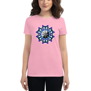 Rainbow Galactic Mandala Women's T-Shirt
