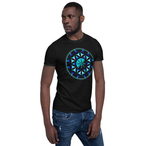 Blue Galactic Mandala ~ Unisex T-Shirt