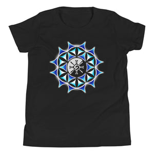 Galactic Mandala (Transparent) Youth Unisex T-Shirt