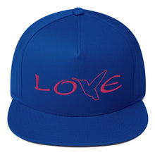 Load image into Gallery viewer, LOVE (Pink Thread) Flat Rim Hat