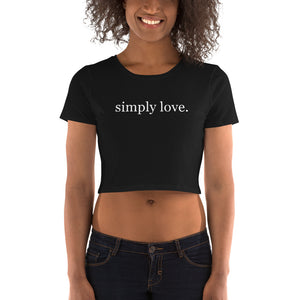 Simply Love ~ Women’s Crop Tee