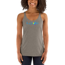 Load image into Gallery viewer, LOVE ~ Women&#39;s Racerback Tank Top