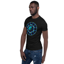 Load image into Gallery viewer, Blue Galactic Mandala ~ Unisex T-Shirt