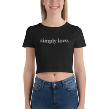Load image into Gallery viewer, Simply Love ~ Women’s Crop Tee