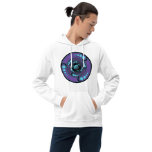 Load image into Gallery viewer, Galactic Portal (Purple &amp; Turquoise) ~ Unisex Hoodie